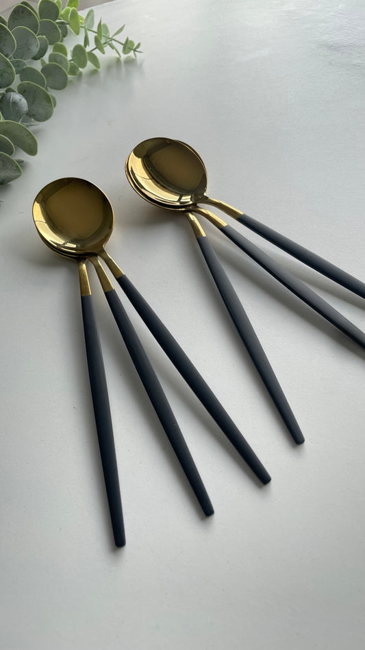 Stainless steel spoons