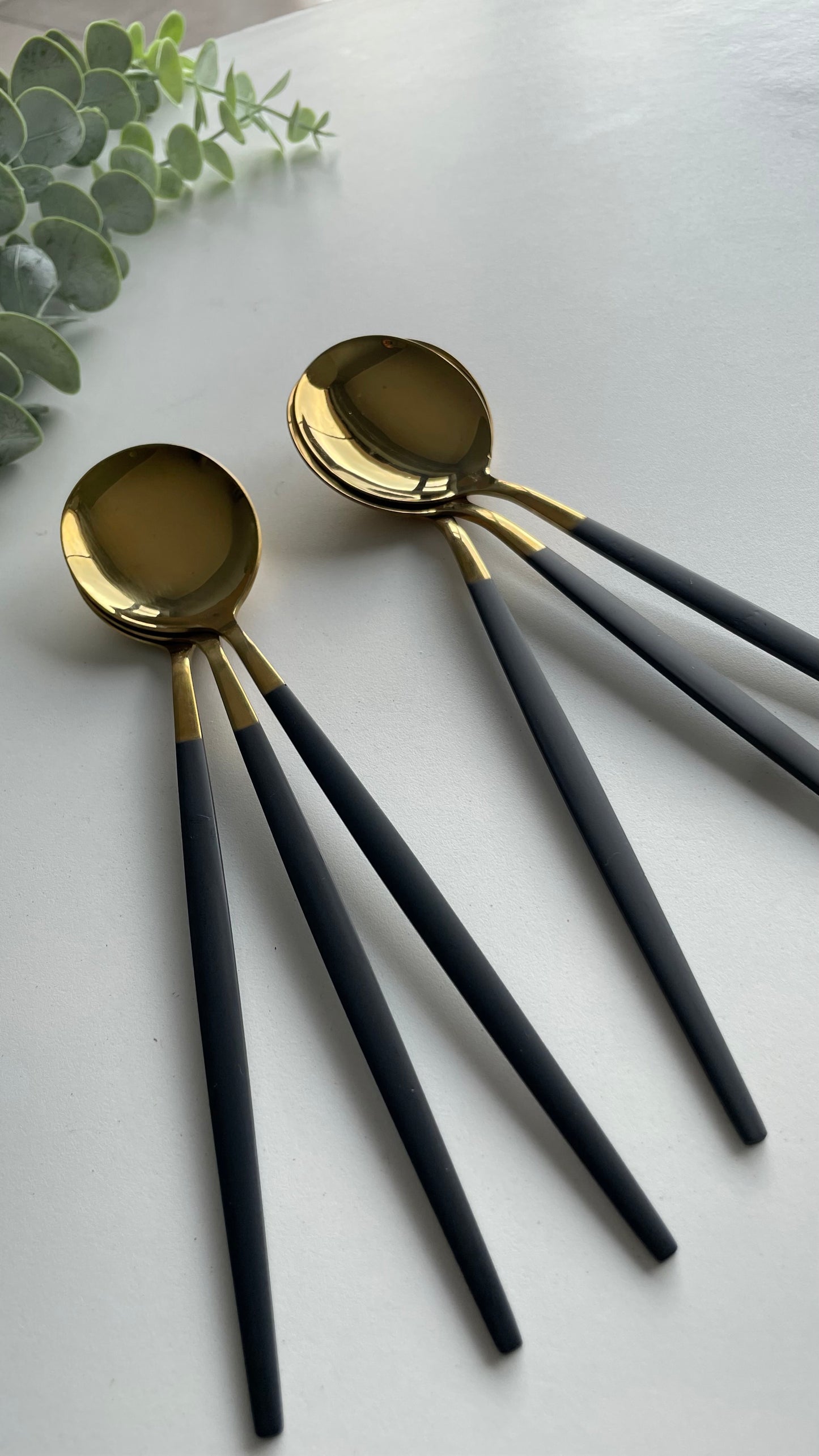 Stainless steel spoons