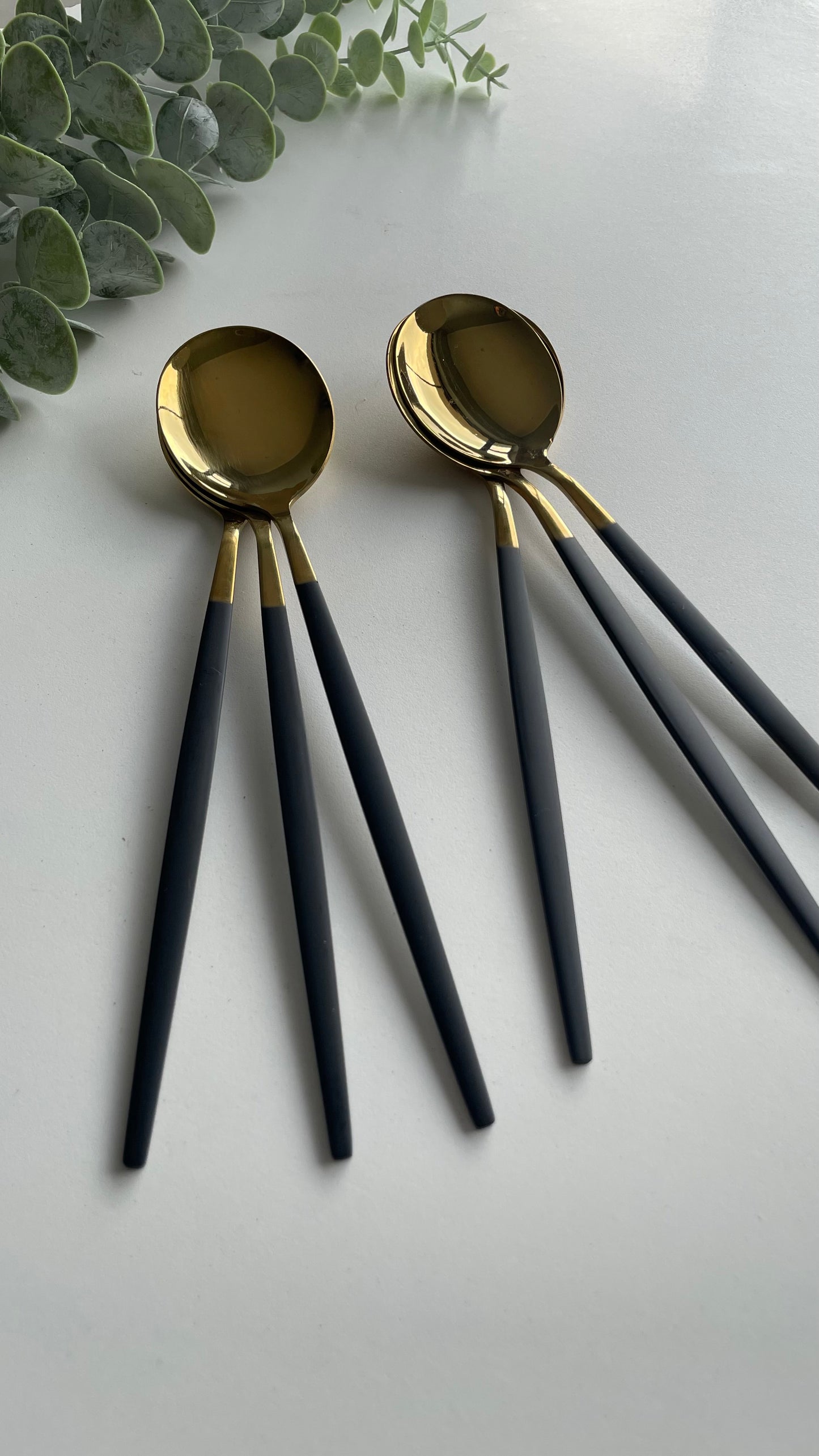 Stainless steel spoons